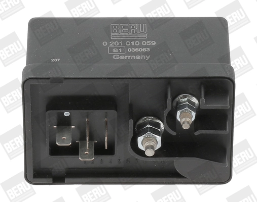 Relay, glow plug system